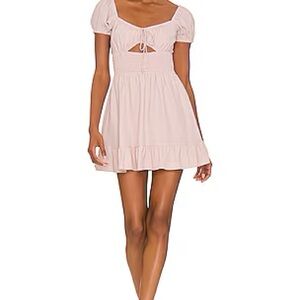 Chic Blush Mini Dress